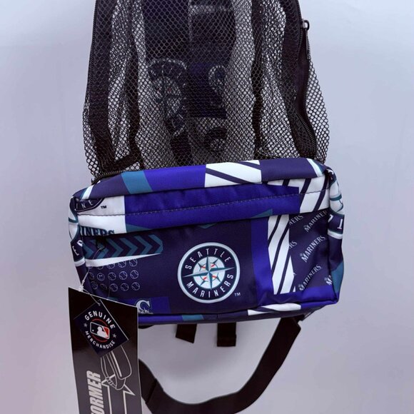 Seattle Mariners Transformer Bag (Backpack/Fanny) MLB Officially Licensed - Picture 6 of 7